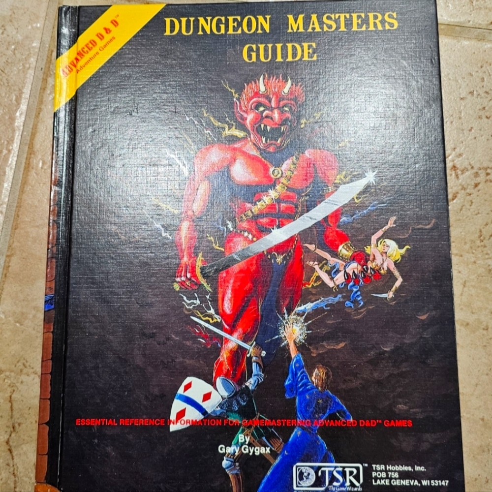 Lot of 3 Advanced Dungeons & Dragons Hardcover Books